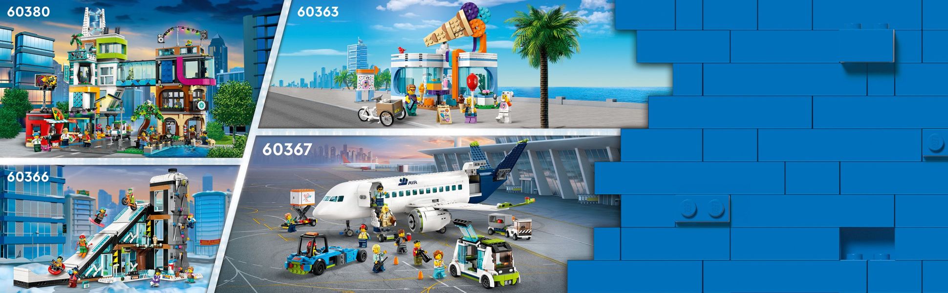 Passenger Airplane 60367 | City | Buy online at the Official LEGO® Shop US