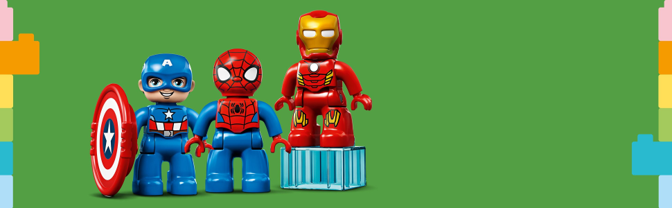 LEGO DUPLO Marvel : Super Heroes : Le Labo des Super-héros avec Spiderman  (10921) Toys