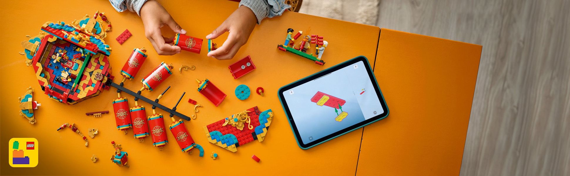 Builders can zoom in, rotate sets in 3D and track progress using the fun, intuitive LEGO Builder app.