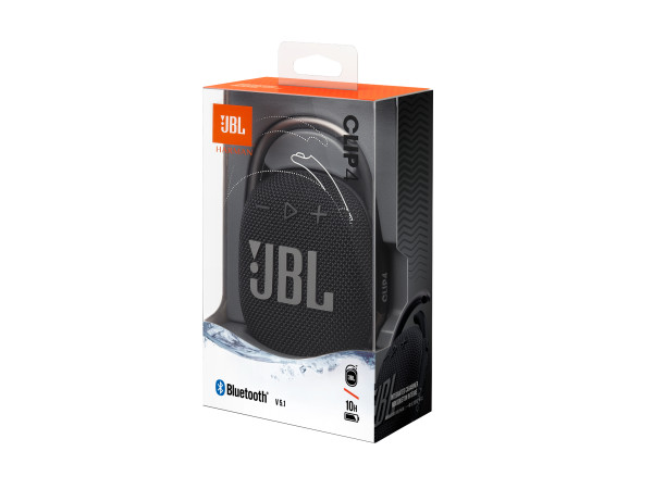 JBL Clip 4 Portable Bluetooth Waterproof Speaker (Grey) - Walmart.com