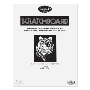 Scratch-Art Scratchboards 11 x 14 PK of 12