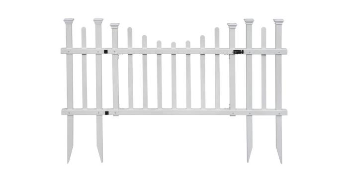 Pasternack PE 6042 RFターミネーション 2個セット Zippity Outdoor Products 2.5 ft. H x 3.5 ft W Washington Vinyl