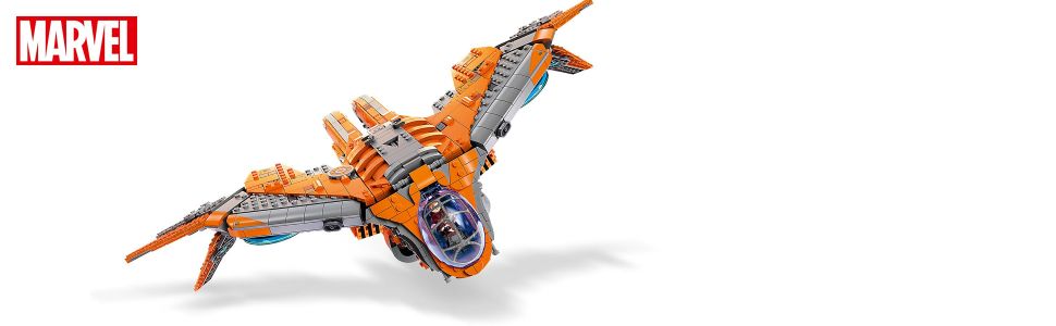 LEGO Marvel The Guardians' Ship 76193 Space Battleship Building