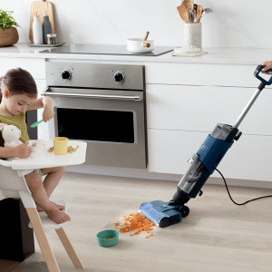 Shark HydroVac 3in1 Vacuum, Mop & Self-Cleaning Corded System, with Antimicrobial Brushroll* & Multi-Surface Cleaning Solution, WD100