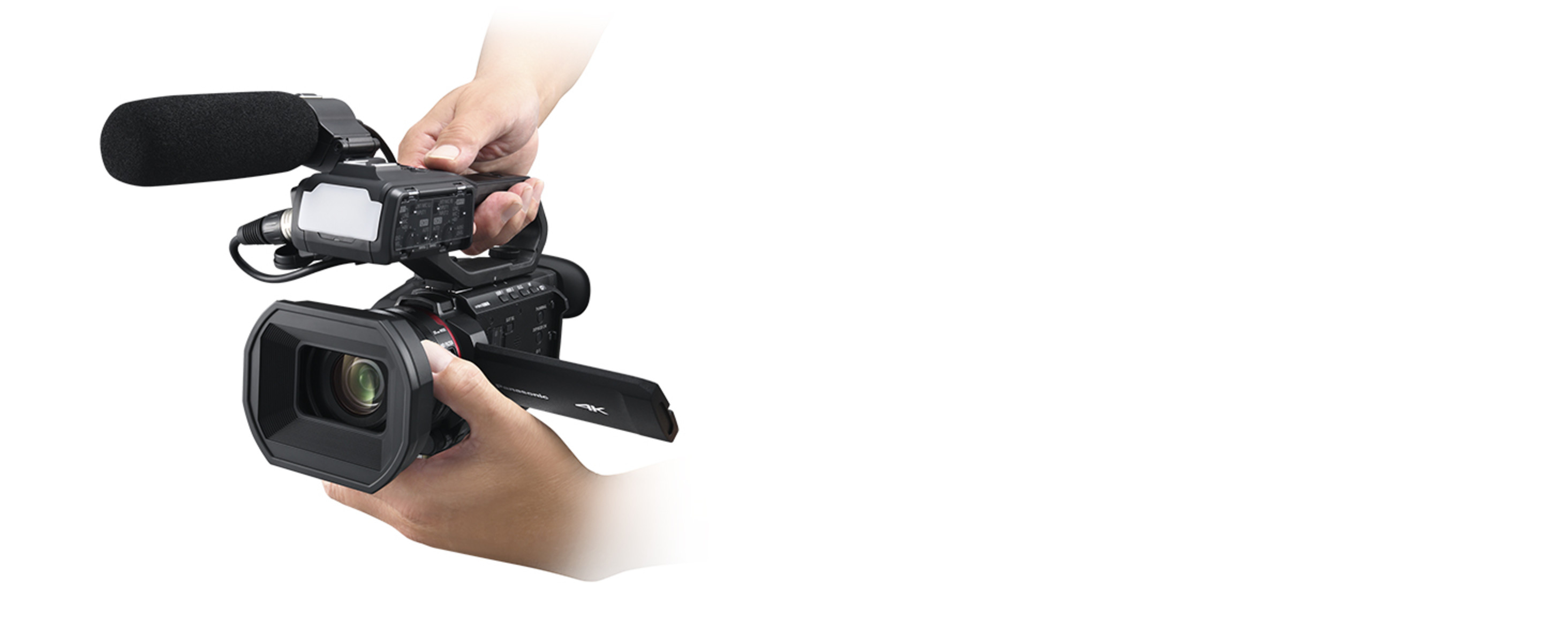 Compact 4K 60p camcroder X2100