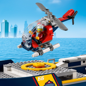 Jeu de construction LEGO® City 60266 Le bateau d'exploration
