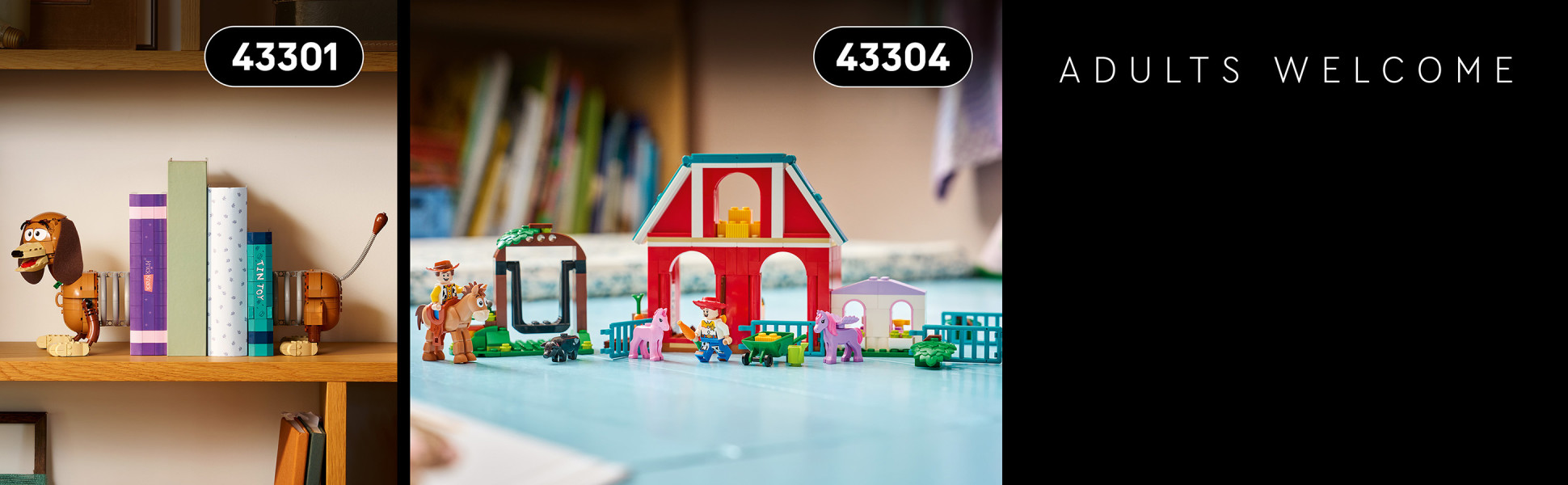 Spark creative joy with an imaginative display