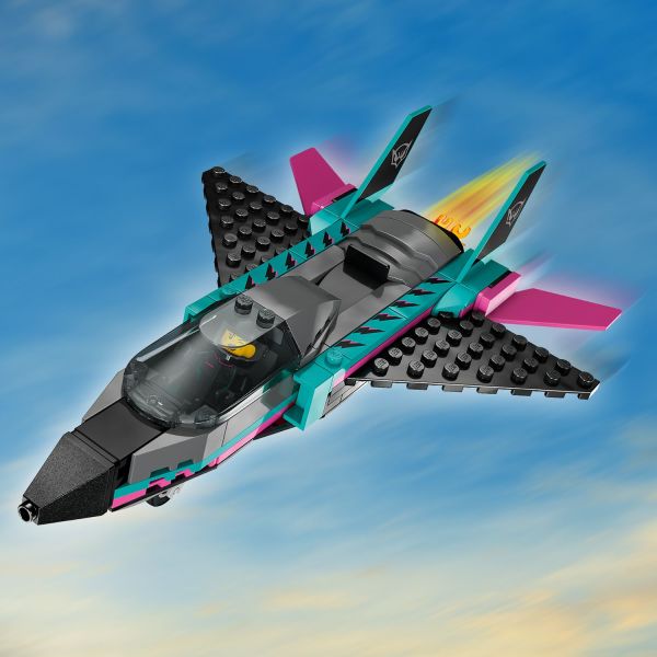 LEGO City Jet vs. Car Building Toys for Kids 60489 6585630 - Best Buy