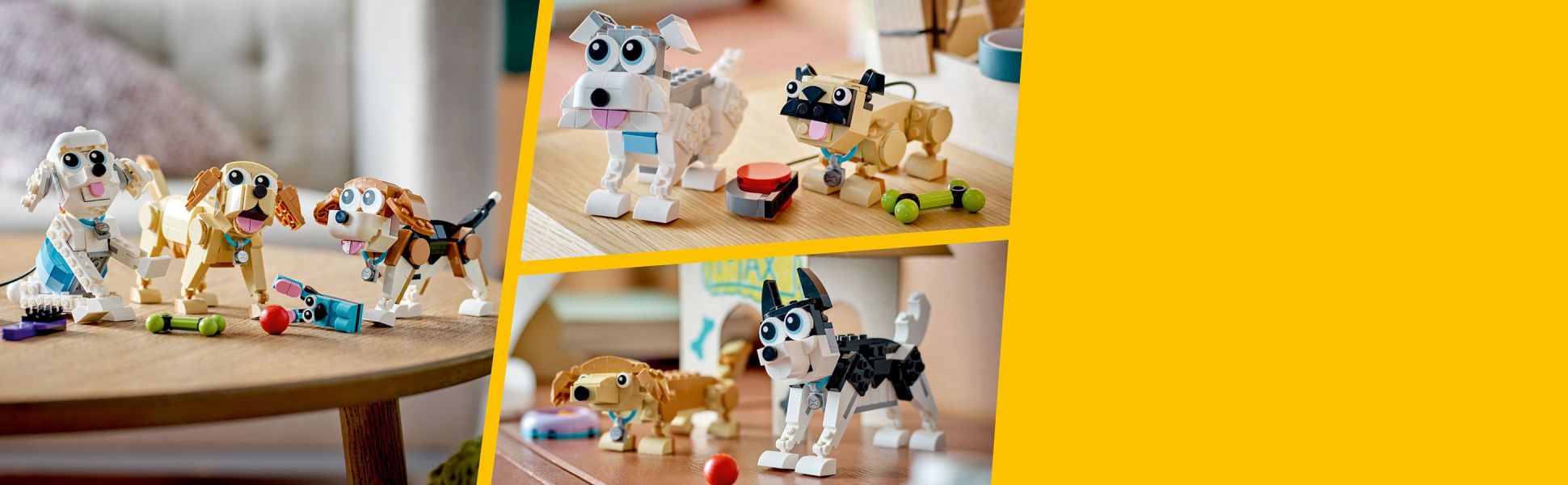 Creator 3 in 1 Adorable Dogs Set - A2Z Science & Learning Toy Store