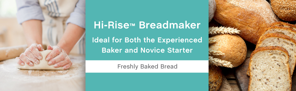 West Bend Hi-Rise Bread Maker with 12 Preset Digital Controls, 3