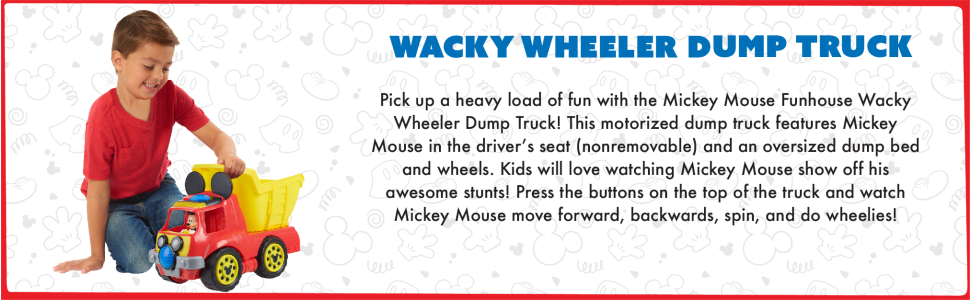 Disney Junior Mickey Mouse Funhouse online Wacky Wheeler Dump Truck, Interactive