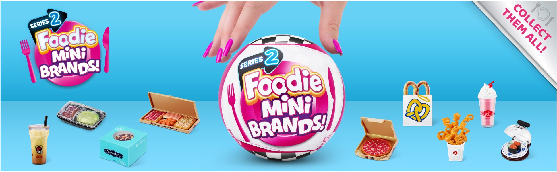 5 Surprise Foodie Mini Brands (Series 2) - Playpolis