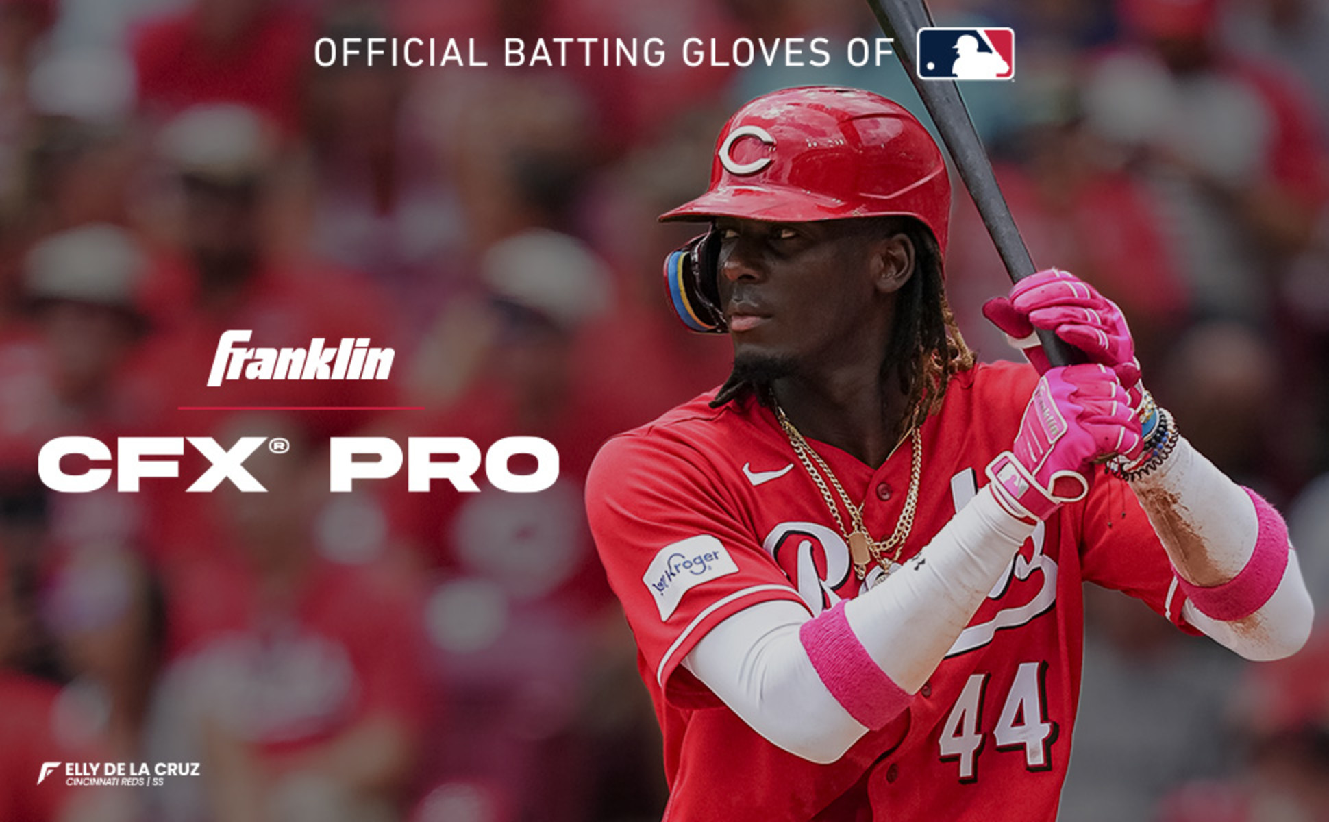 Franklin Sports MLB Batting Gloves CFX Pro Adult Men's Youth