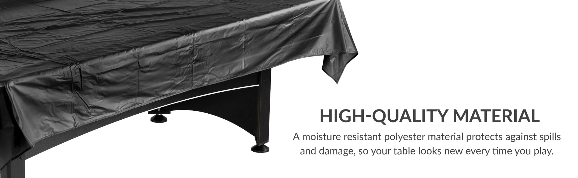 SagaSave 7/8/9ft Pool Table Cover, Waterproof Dustproof Billiard Cover With Drawstring For Billiards Snooker Pool Table Dust Cover - View #3