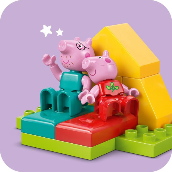 2 characters for toddlers to play out fun family stories.