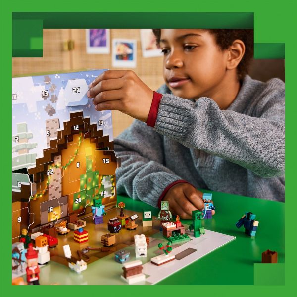 Fold-out playmat provides the perfect backdrop.