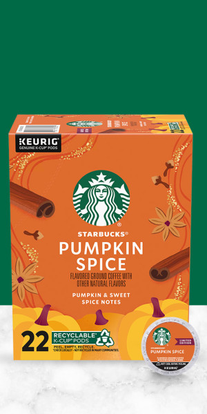 Starbucks Pumpkin Spice K-Cup Coffee