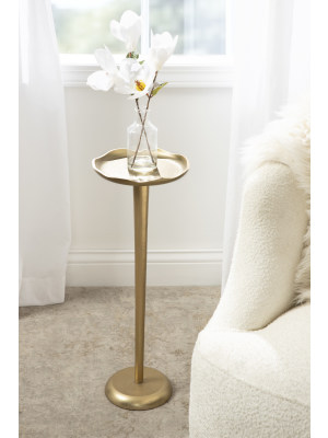 Small gold on sale drink table