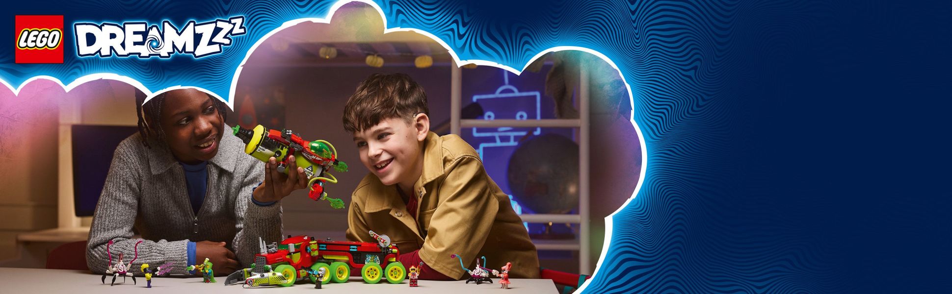 Fuel kids’ imaginations with this LEGO DREAMZzz vehicle playset, which offers 2 fun building modes.