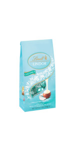 Lindt Lindor Milk Chocolate Truffles with Coconut, 8.5 oz. Bag