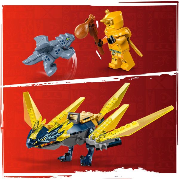 LEGO NINJAGO Nya and Arin's Baby Dragon Battle - Imagine That Toys