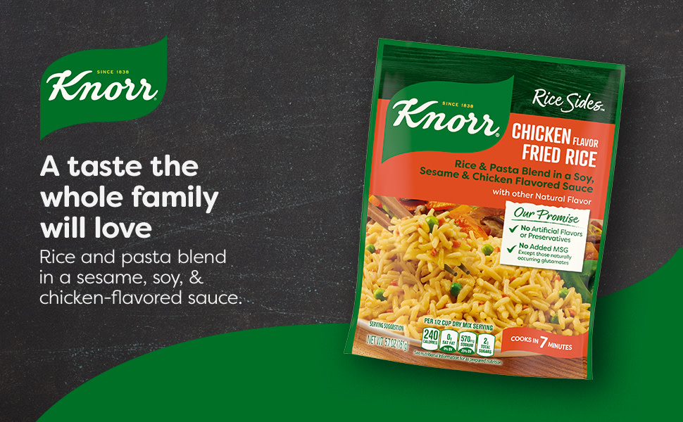 Chicken Fried Rice (by @thebusymommylife) with Knorr