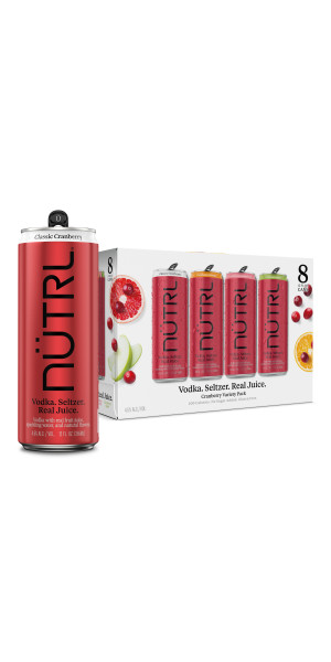 Nutrl Cranberry Seltzer Variety Pack 8 - 12 fl oz Cans