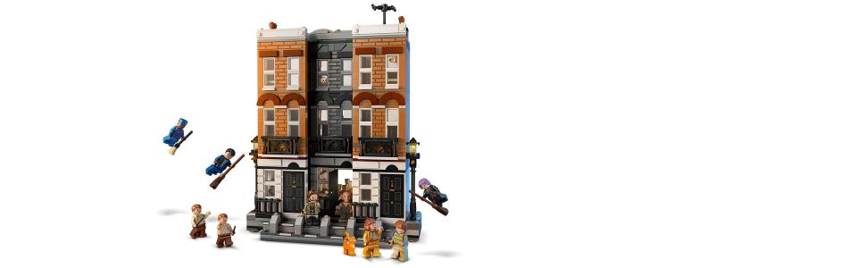 LEGO® Harry Potter™ 12 Grimmauld Place 76408 Building Kit (1,083