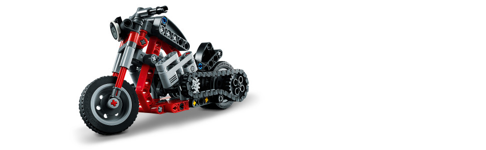 LEGO Technic La moto 42132 Ensemble de construction de modèle (160 pièces)