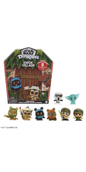 Star Wars Doorables ドアラブル Ewok Village ① Star Wars Doorables Ewok Village Mini Figure Adventure Set