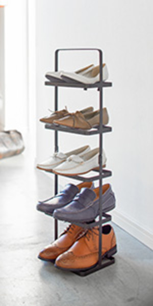 Yamazaki Home Wood & Steel 6-Tier Shoe Rack, 2 Colors, Steel & Wood on  Food52