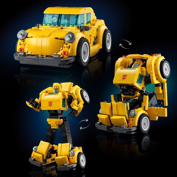 Convert to vehicle mode or catch the Autobot mid-conversion.
