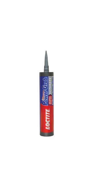 Loctite Power Grab Construction Adhesive 9 fl oz, Crystal Clear