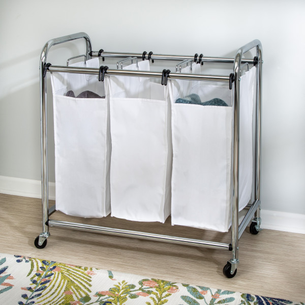 Good Honey Can Do Triple Laundry Sorter with Ironing Board