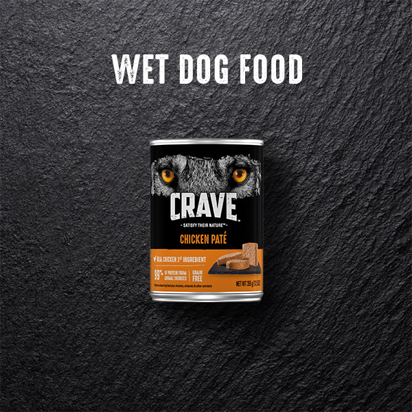 Crave fashion chicken pate dog food