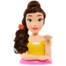 Disney Princess Basic Belle Tête de coiffage, Multicolore, 24,13 x 11,43 x  21,59 cm