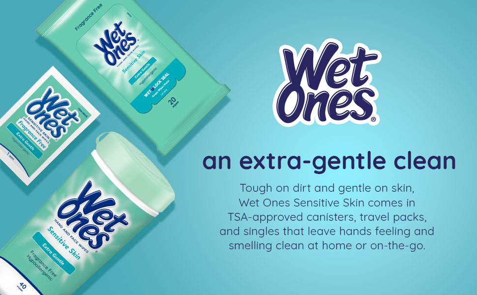 Wet Ones - Hand Wipes Fresh Scent - 40ct ea - 12 pack