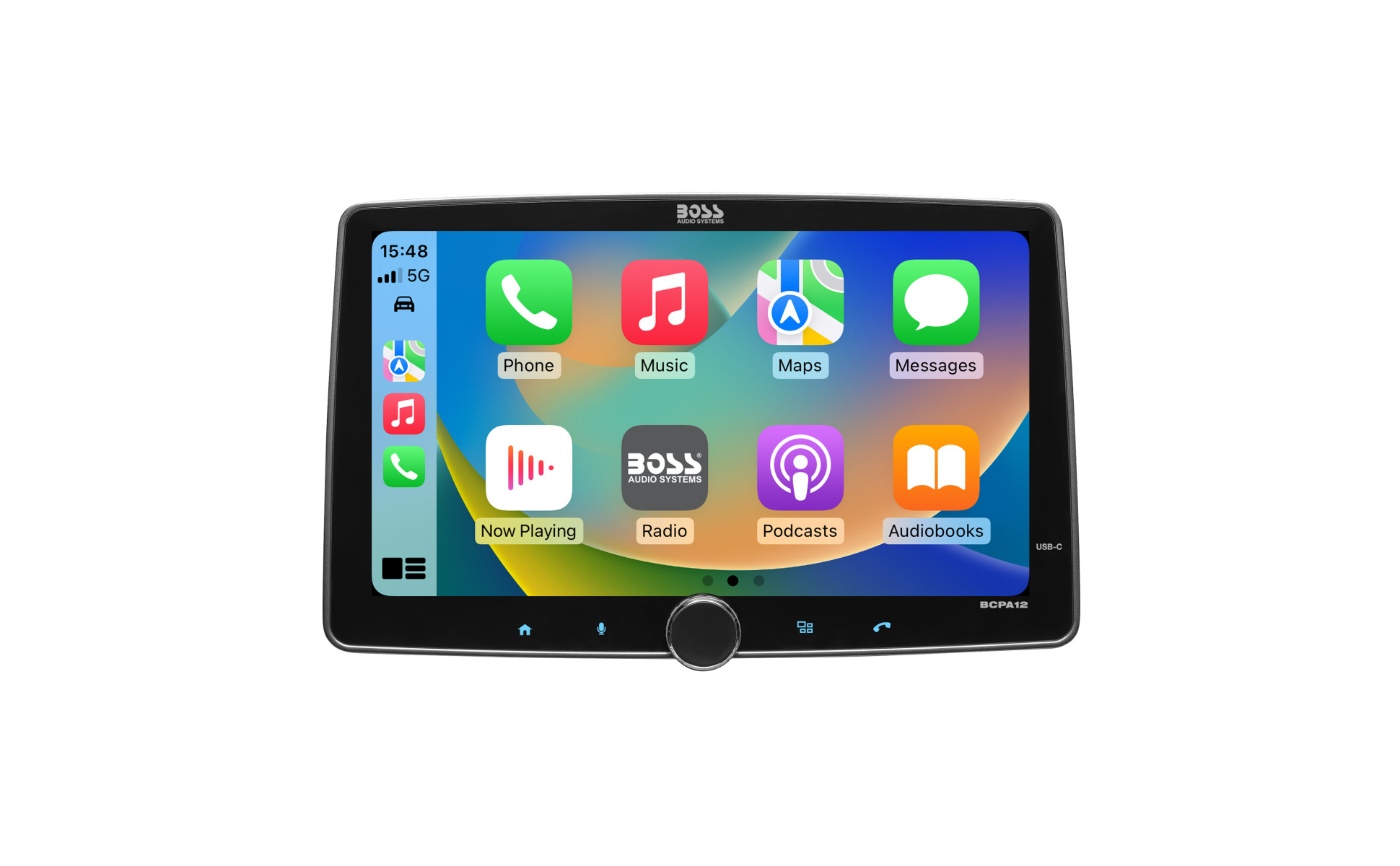 BOSS Audio Systems BCPA12 Car Stereo - Apple CarPlay, Android 