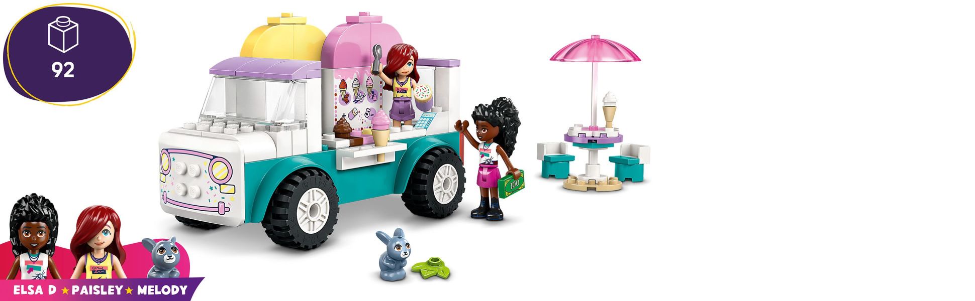 This set features larger pieces to give kids aged 4 and up a head start on their building adventure.