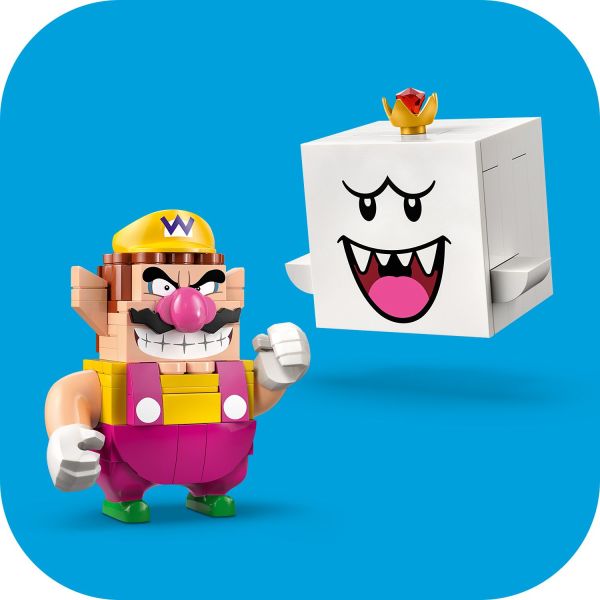 Role-play racing adventures with Wario and King Boo.