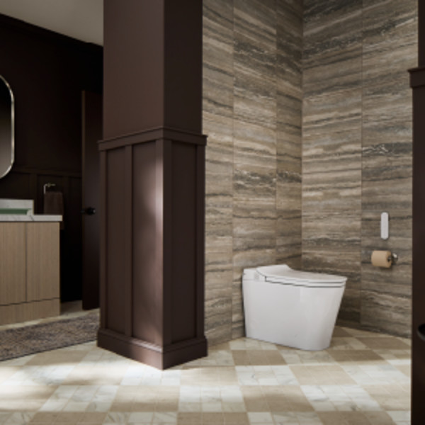 KOHLER Leap 12 in. Rough In One-Piece 1.0/1.28 GPF Dual Flush