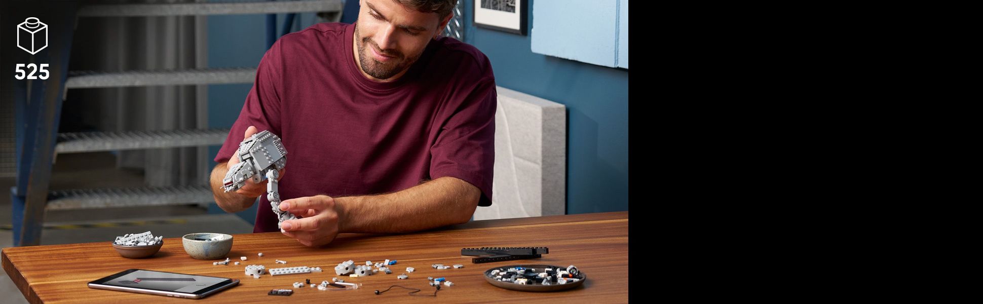 Take time out and let your mind wander to a galaxy far, far away as you build an iconic Star Wars combat vehicle.