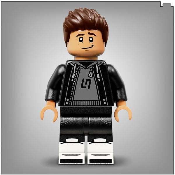 A Lando Norris minifigure ignites imagination.