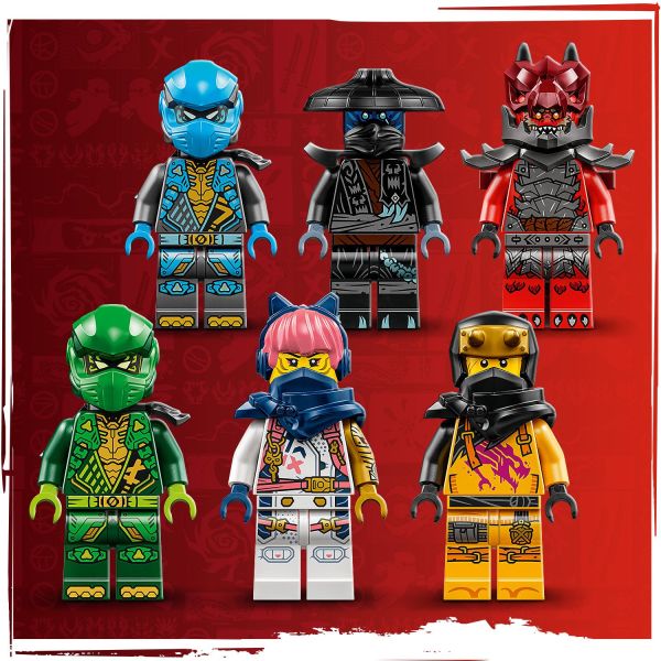 LEGO Ninjago 71832 Thunderfang Dragon of Chaos by LEGO Systems Inc