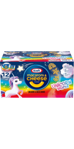 Kraft Unicorn Shapes Mac and Cheese Microwaveable Cups