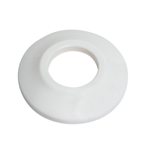 FOCMKEAS 2Pcs Wall Split Flange, Fit 3.54"(90mm) Diameter Pipe Stainless Steel Round Escutcheon Plate Wall-mounted Water Pipe Cover Accessories, Sliver - View #4