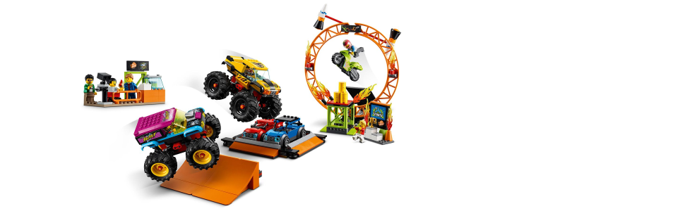 LEGO City Stunt Show Arena 60295 Building Kit (668 Pieces