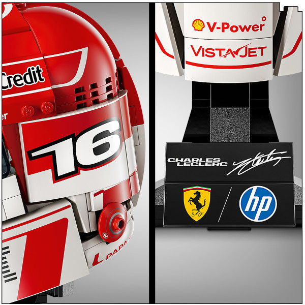 Discover a printed driver number and signature plaque.