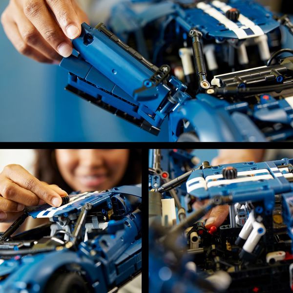 LEGO Technic 2022 Ford GT 42154 Kit de modelo de coche para adultos, juego  coleccionable, superdeportivo a escala 1:12 con características auténticas