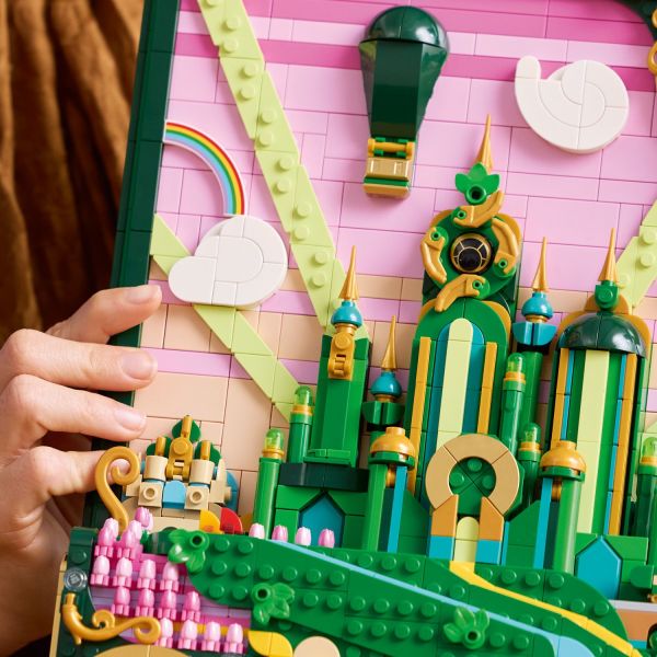 スクウェアミレニアムコレクション　7本セット LEGO Wicked Emerald City Wall Art for Adults 75685 6526329 - Best Buy